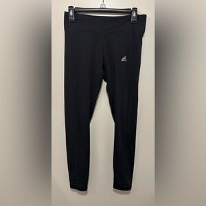 Adidas ClimaWarm Black Leggings - size medium